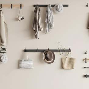 现代挂衣钩3D模型下载